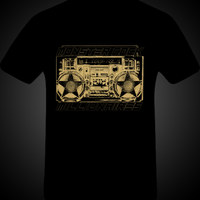 Special Edition Gold Boombox Logo Shirt