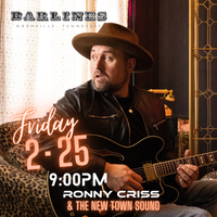 Ronny Criss Live at CRS - Nashville Omni Barlines