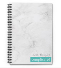"How Simply Complicated" Spiral Notebook - Ruled Line