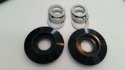 Top hats, bearings and thrust washers