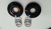 Top hats, bearings and thrust washers