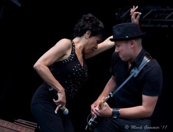 On Stage with Bettye Lavette
