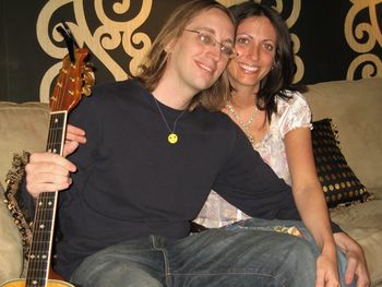 Randy Robbins and singer/songwriter Kate Knightingale
