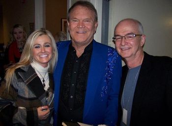 Kristi Miller, Glen Campbell & Carl Jackson at The Ryman in Nashville, TN
