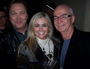 Steve Wariner, Kristi Miller & Carl Jackson at the Ryman in Nashville, TN
