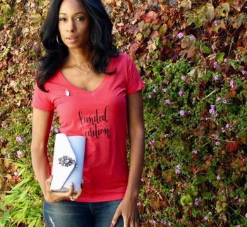 Limited Edition tee and crystal purse from Muzette 009
