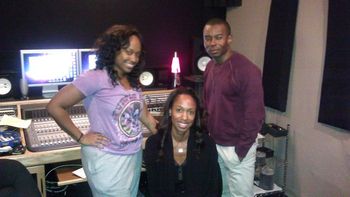 at Swagger Studios with Frank Lawson and Dasha
