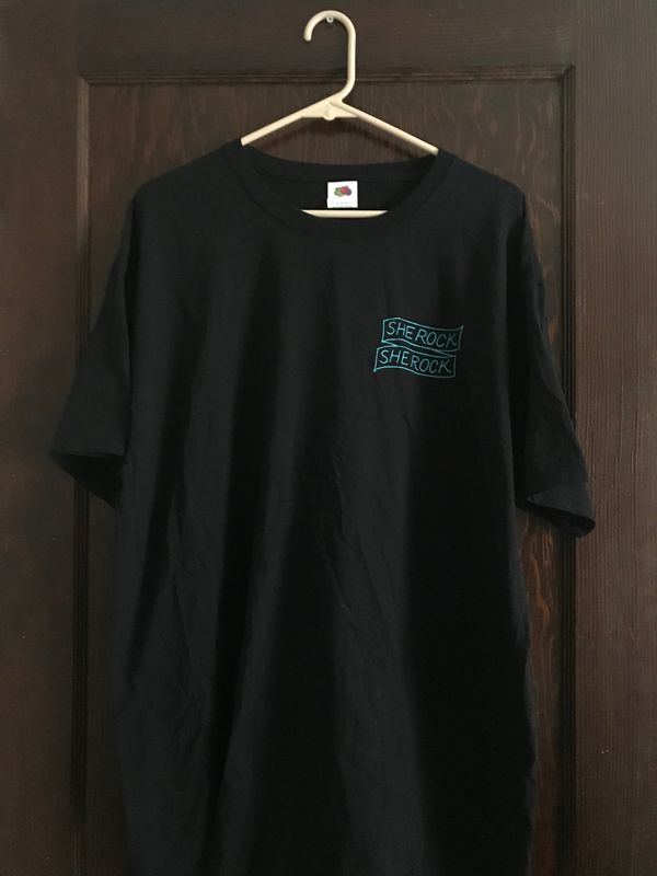 SR2 Logo Black Unfitted Tshirt