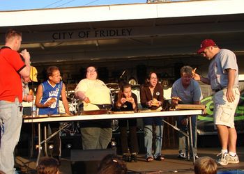 Pizza Eating Contest Hosted by Broadway Pizza in Fridley
