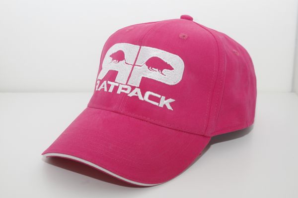 Embroidered RatPack Curve Peak Cap 