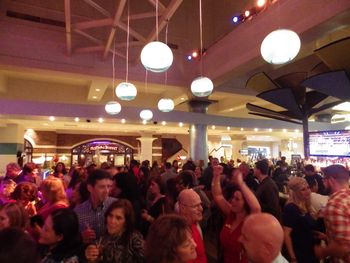 Our Foxwoods crowd on the dance floor
