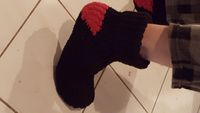 BWA ROCKWEAR Slipper Socks