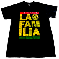 Tee "La Familia" Block Rasta Colorway #T05TB