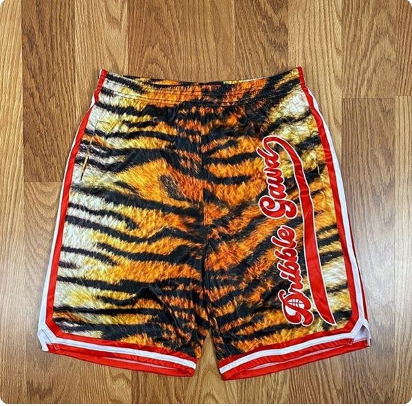 Dribble Gawd Varsity Shorts Tiger
