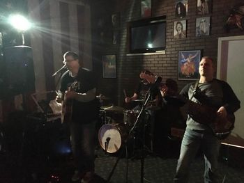 Taking our game to Ames -- Playing a fun one at The Bar on the north side of Ames in the summer of 2017.
