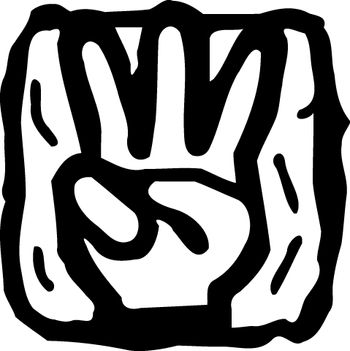 The Logo, formerly known as Trio Aceto -- Just kidding, but if we did re-brand to identify as our logo, which finger would be whom?
