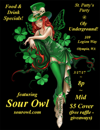 St. Patty's Party with Sour Owl!