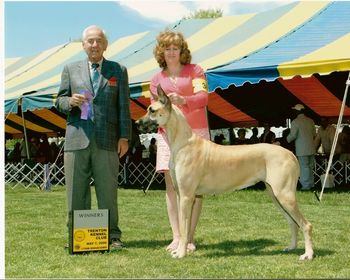Judge Donald Booxbaum, Trenton Kennel Club, Winners, May 2006
