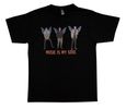  LIMITED EDITION  ‘Music Is My Soul’ single T -Shirt 