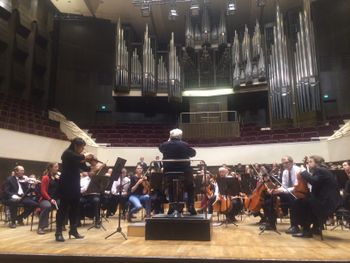 Bartok Concerto rehearsal at the Leipzig Gewandhaus
