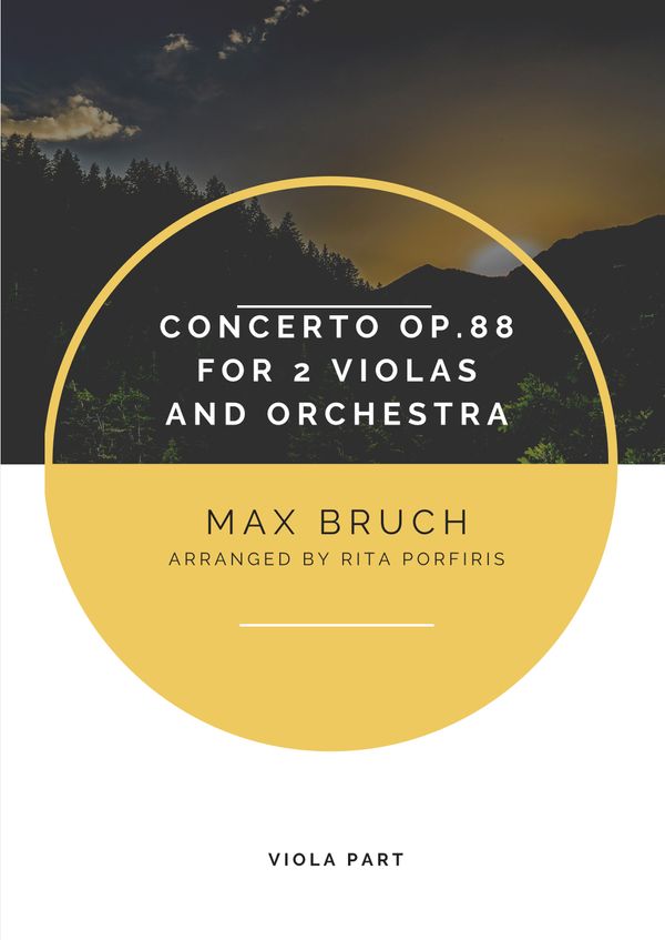 Max Bruch- Double Concerto Op. 88a for 2 violas