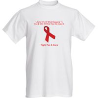 Red Aids Ribbon T-Shirt