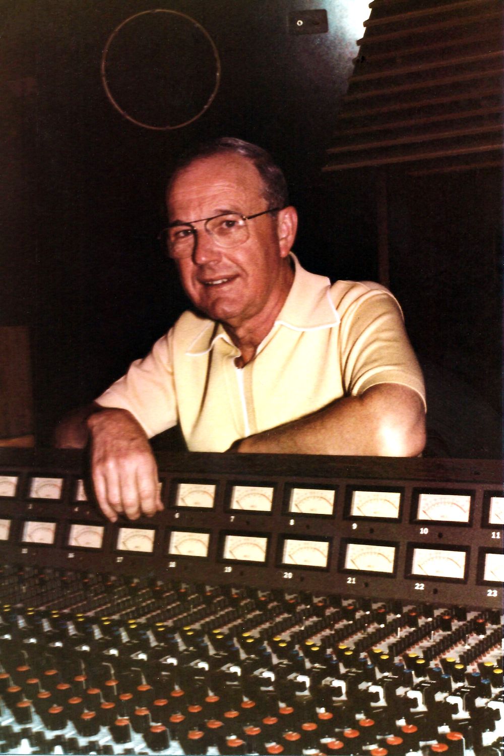 Norman Petty, producer and manager of Buddy Holly & The Crickets, November 1980