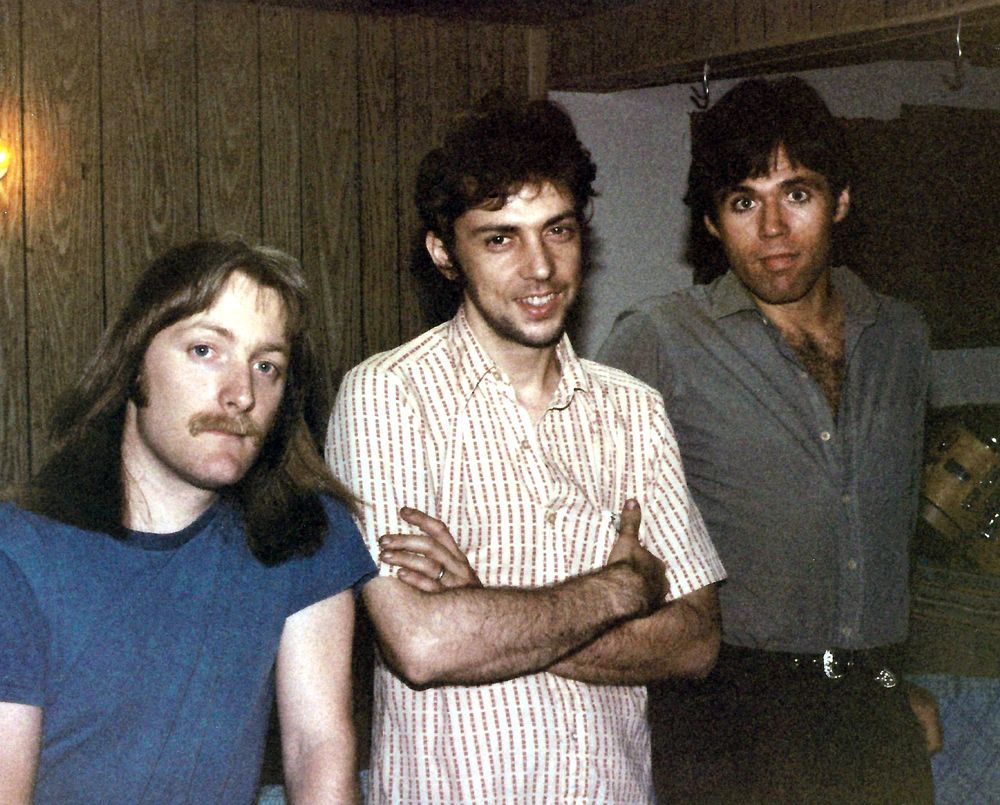 Bruce Moody, Rick Richards, Rick Poss - March 1981