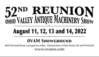 Ohio Valley Antique Machinery Association Show