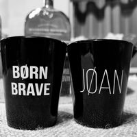 JØAN "Born Brave" Shot Glass