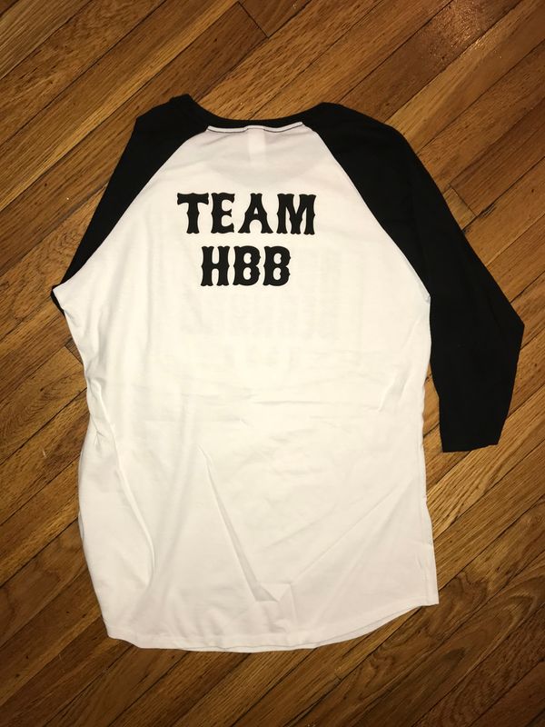Ladies Cut Front HBB Baseball Shirt