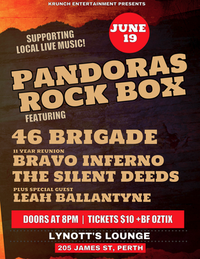 Pandora's Box - 46 Brigade, Bravo Inferno, Silent Deeds, Leah Ballantyne
