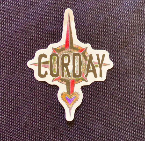 Corday Sticker - Free with Any Purchase!