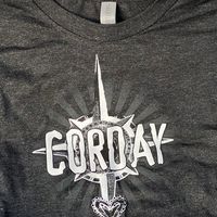 Men's Corday Compass Crew Neck T-Shirt - Vintage Black/Grey