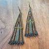 Turquoise Triangle Dangles