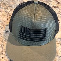 JJB / Green / Black Flag Snapback Hat