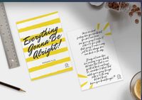 Sonnie Day Lyric Cards-Everything Gonna Be Alright