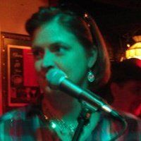 Singing a bit of blues with Lava-Daddys at McKenzie's Pub in Beaumont, TX
