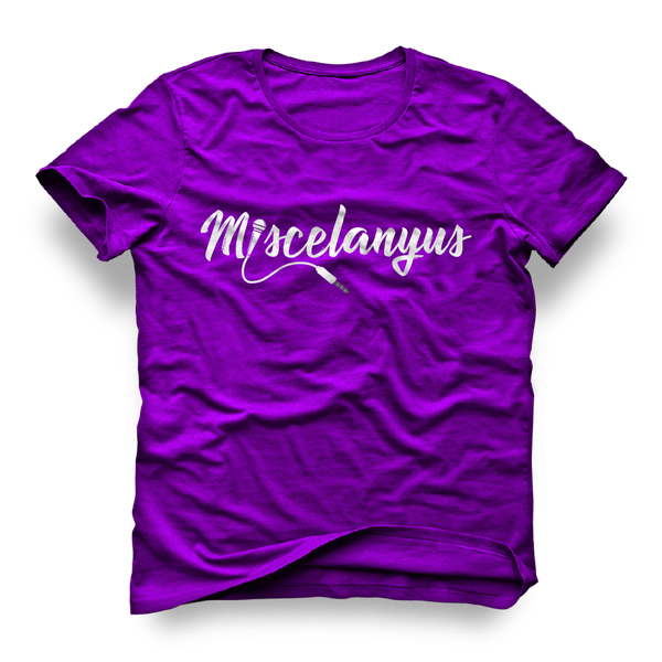 Miscelanyus "Purple" Microphone T- Shirt