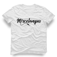 Miscelanyus "White" Microphone T- Shirt
