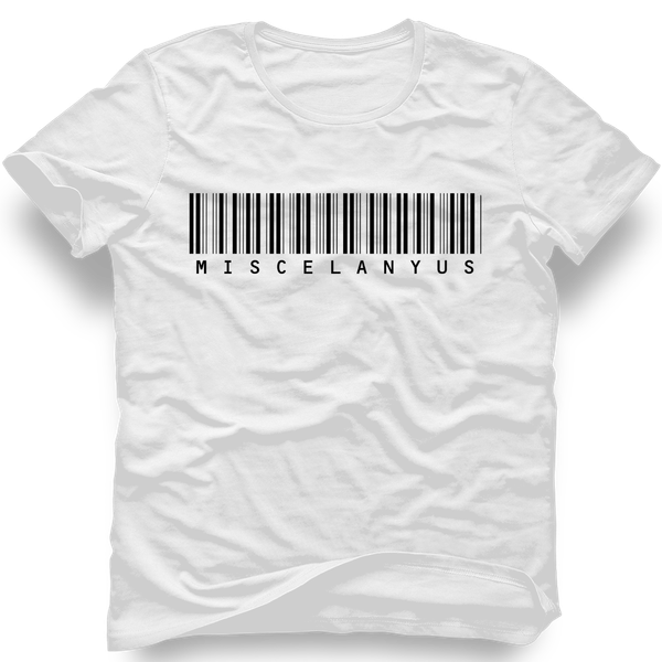 Miscelanyus "White" Barcode T- Shirt