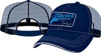 USA Made Drive a Tractor Hat - Blue Mesh