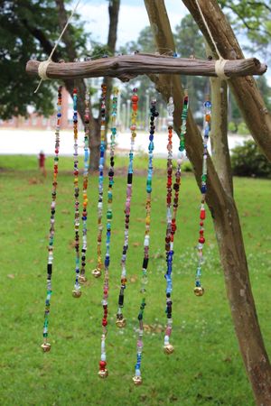 Glass Bead Sun Catcher Wind Chime