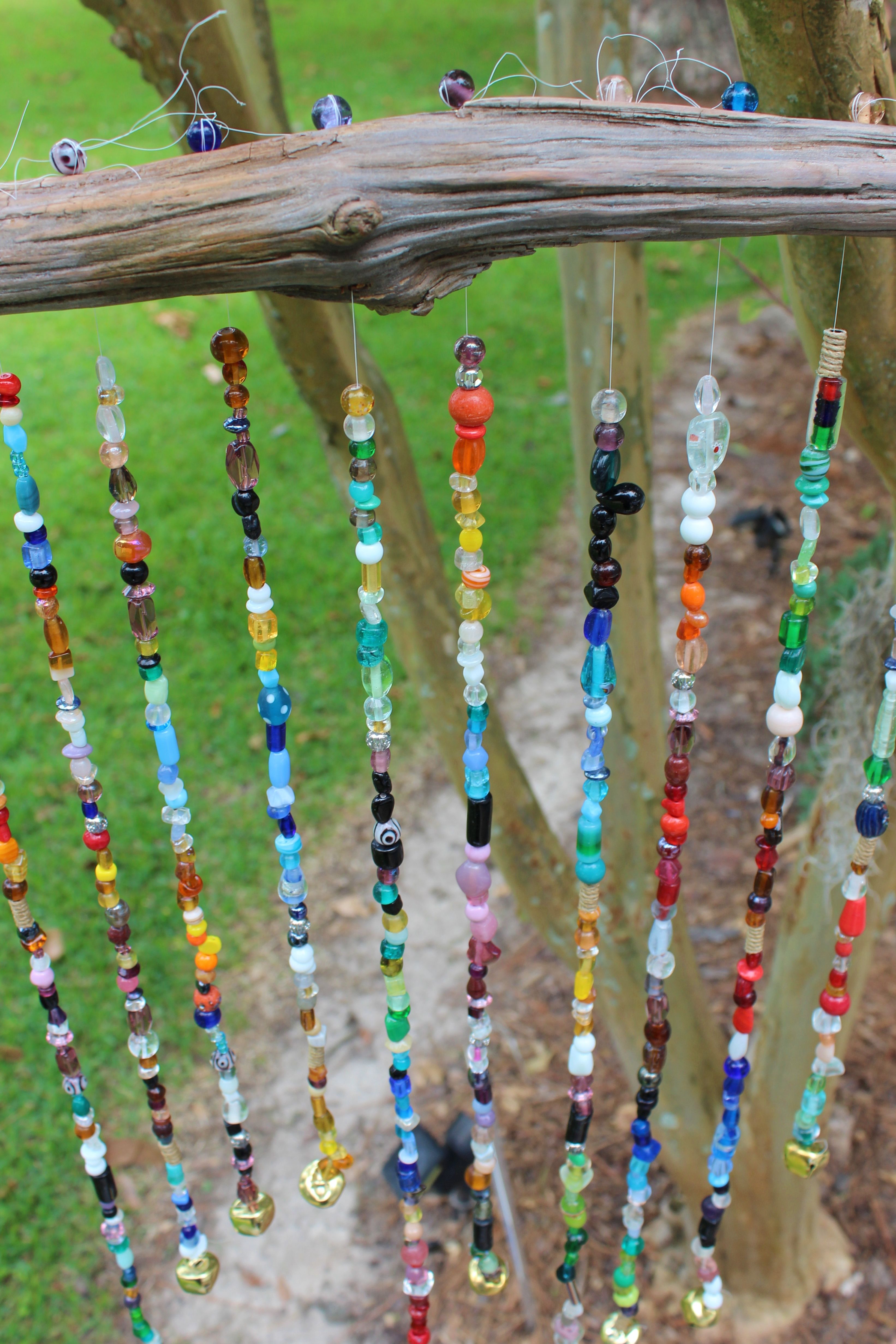 Glass Bead Sun Catcher Wind Chime