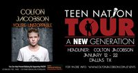 Colton Jacobson - Headlining - Teen Nation Tours