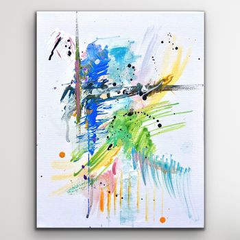 The Dance, 2018 11x14" acrylic on canvas
