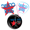Disco Kiss 3 Sticker Pack