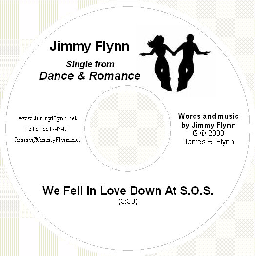 We Fell In Love Down At SOS song label  www.JimmyFlynn.net