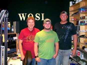 Mark, WQSI's Shooter, and Daniel
