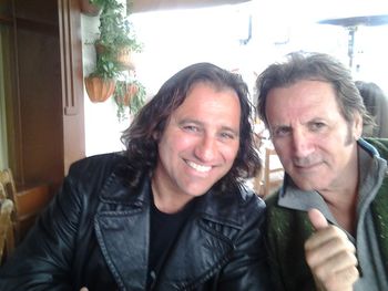 Gustavo With Frank Stallone (c)2012 AIP
